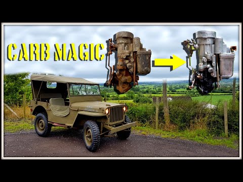 Making the Willys jeep WO Carter Carburetor work properly -Part 1. 539S