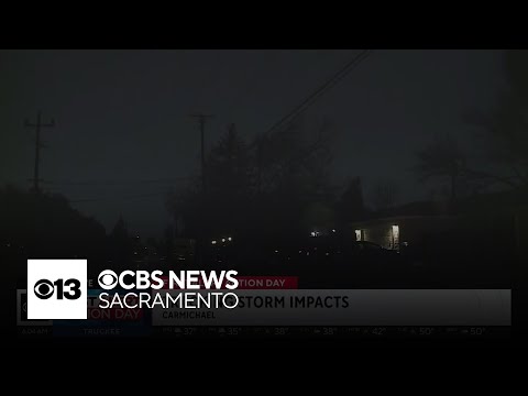 Storm brings rain, wind, knocks out power on Christmas morning across Sacramento region