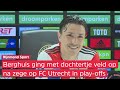 Berghuis: 'Speelde geen moment in mijn hoofd dat dit mijn laatste wedstrijd voor Feyenoord was'