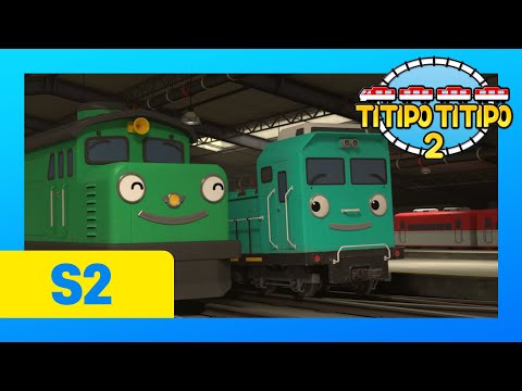 [Full ver] TITIPO S2 EP24 l Train Wash on the Fritz l Train Cartoons For Kids | TITIPO TITIPO 2