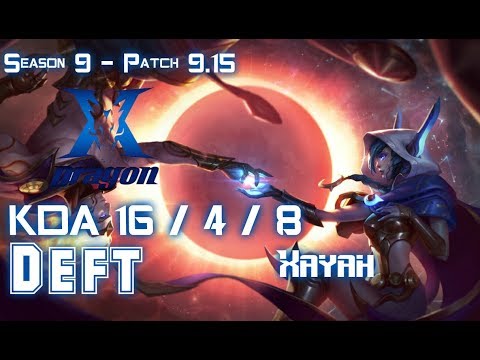 KZ Deft XAYAH vs LUCIAN ADC - Patch 9.15 KR Ranked