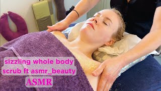 Whole Body Scrub ft @asmr_beauty with Stunning Sounds | Unintentional ASMR