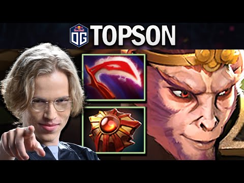 OG.TOPSON MONKEY KING - MINUS ARMOR - DOTA 2 7.25 GAMEPLAY