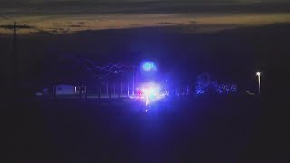 Police, Ohio crime scene agents spend hours investigating on rural Seneca County road