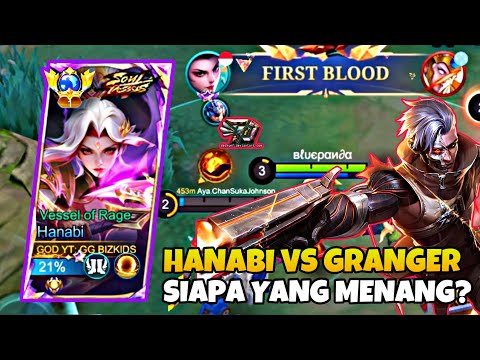 HANABI VS GRANGER? SIAPAKAH YANG MENANG! PERTARUHKAN MMR GLOBAL - MLBB