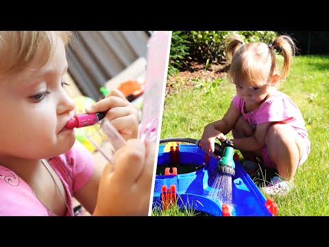 Rozbalujeme s Ariankou hračky z Šílených nákupů v Německu #1