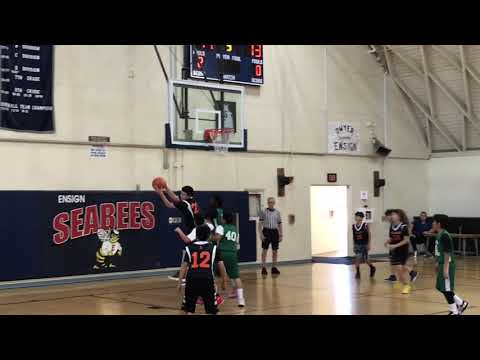 Dwyer Jr. Oilers vs. Costa Mesa MS - 2/11/20 Playoff Highlights