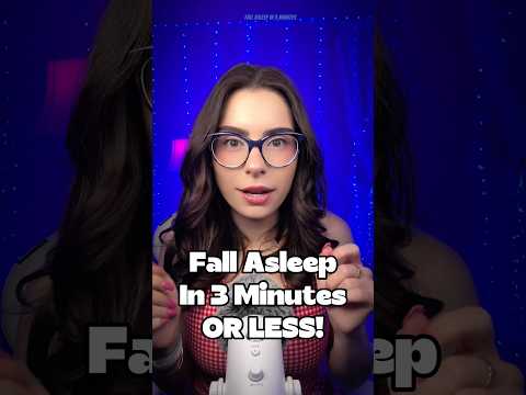 Fall Asleep in 3 MINUTES OR LESS! ASMR ✨ #shorts #asmr #asmrforsleep
