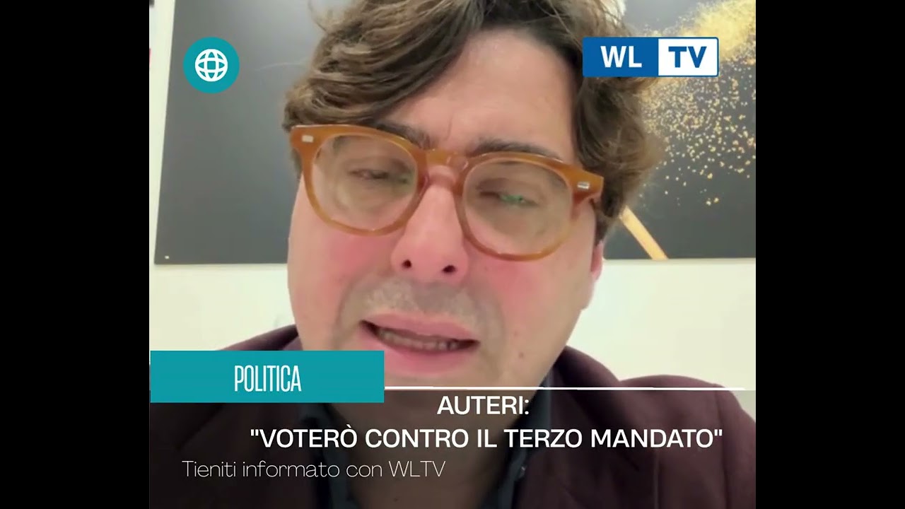 Auteri: "Voterò contro il terzo mandato"