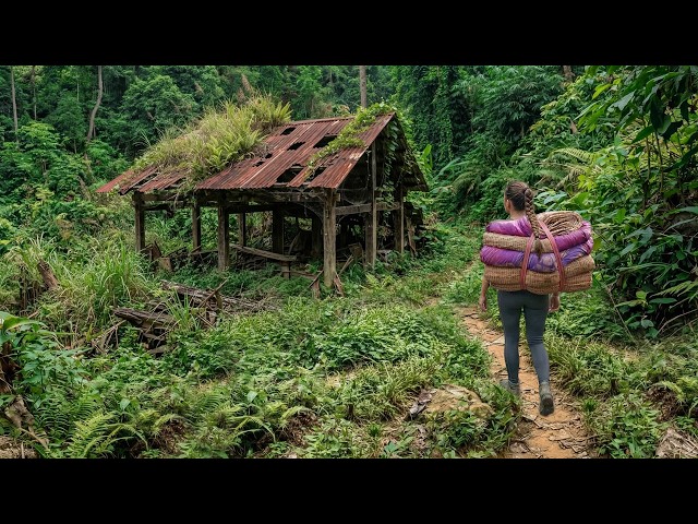 115 Days to Transform a Dilapidated Wooden House into Paradise | The Girl Returned After 10 Years SDDEFAULT Thumbnail