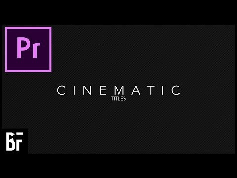 5 EASY Text Effects in Adobe Premiere Pro 2024