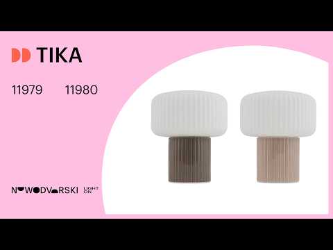 Настільна лампа Nowodvorski 11979 Tika E27 1x25W IP20 коричнева