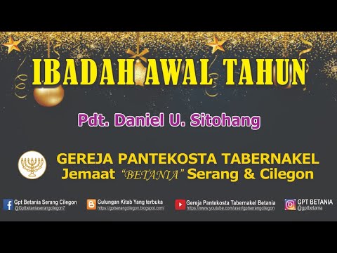 , title : 'IBADAH AWAL TAHUN, 01 JANUARI 2022  -  Pdt. Daniel U. Sitohang'