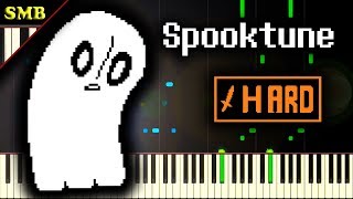 UNDERTALE - SPOOKTUNE - Piano Tutorial