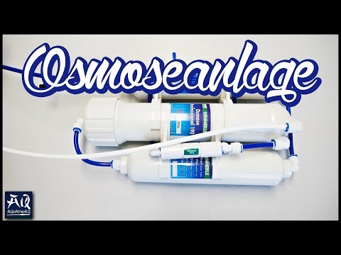 Aufbau einer Osmoseanlage | AquaOwner