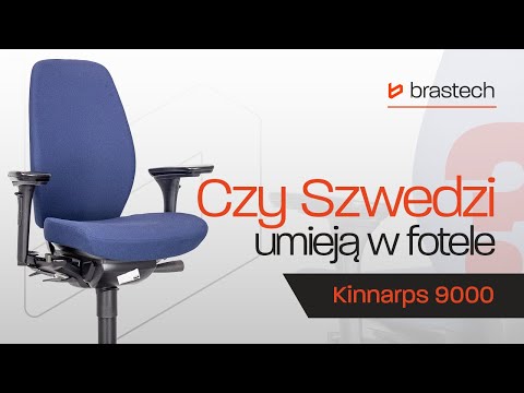 Kinnarps 9000 Ergonomiczny Fotel biurowy, który zmienia KOMFORT pracy — Recenzja Video