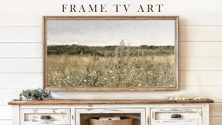 Spring Landscape | Vintage Frame TV Art | Slideshow For Your TV | 1Hr of 4K HD Paintings