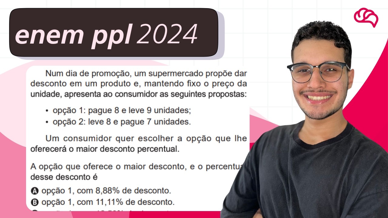 Resolução em Vídeo — Questão 140 ENEM 2024 PPL