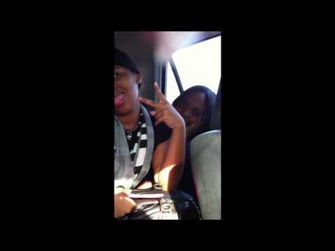 Lady Rich Kids in the car