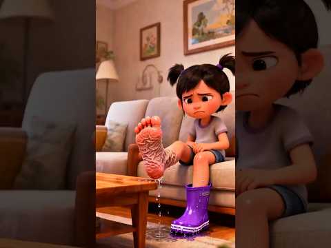 अरे मम्मी देखो ना मेरे पैरों का क्या हाल 😱~mini wood toy-woodworking art skill/woodhand #shorts