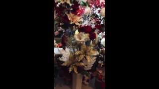 Christmas Silk Floral Arrangements Clearance Sale