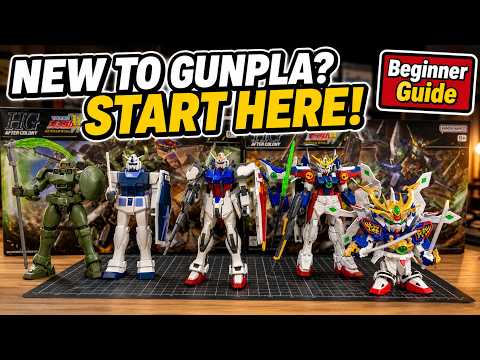 Tiny Build Desk Gundam Base and model kit video thumbnail