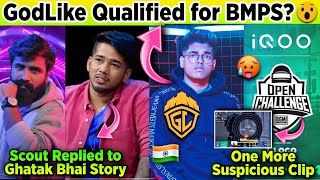🇮🇳Can GodLike Play in BMPS? | Scout Replied on Ghatak Bhai Story😯 | BMOS ₹20000000 | Sparky