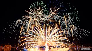 Close-up look at previously unseen pyro effects in 'Luminous the Symphony of Us'"