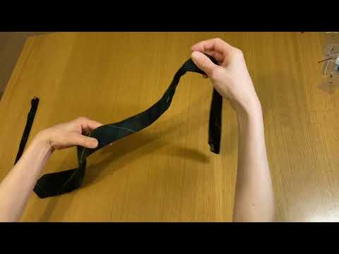 ワンタッチネクタイの修正方法^ ^