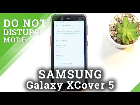 How to Activate Do Not Disturb Mode in SAMSUNG Galaxy XCover 5 – Adjust Silent Preferences