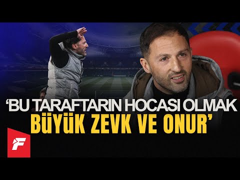 "Benim için bu taraftarın hocası olmak büyük bir zevk ve onur." Tedesco'dan Süper Kupa yorumu