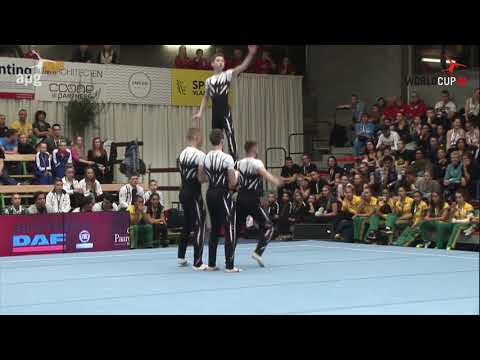 FIAC 2018 WORLD CUP UKR DYN Stanislav KUKURUDZ Vladyslav KUKURUDZ Yurii PUSH Taras YARUSH