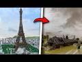 LEGO Eiffel Tower Evolution