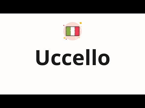 How to pronounce Uccello