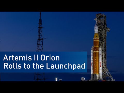 Artemis II Arrives at the Launchpad