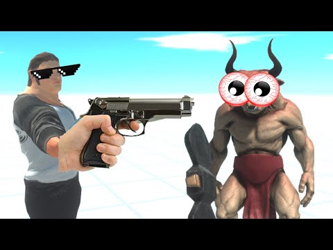 HOW MANY MINOTAUR CAN SHOOTER UNITS DEFEAT - ANIMAL REVOLT BATTLE SIMULATOR