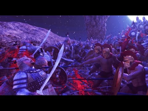 300 Spartans VS 20,000 Persians FINALE (Spartan Shield Wall) - Ultimate Epic Battle Simulator