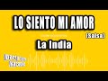 La India - Lo Siento Mi Amor (Salsa) (Versión Karaoke)