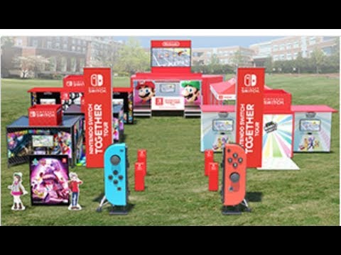 Nintendo College Tour and Lunchables