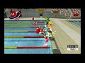 Mario Sonic At The Olympic Games 4x100m Freestyle Sonic Tails Amy Knuckles