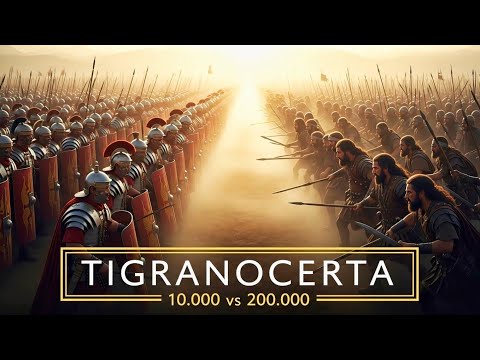 How 10,000 Romans Crushed an Army of 200,000 | Battle of Tigranocerta (69 BC)