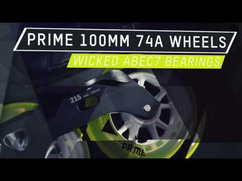 REIGN TRITON Hockey Inline Skate – 360° Fiberglass Composite Triskate   TRINITY MOUNT & PRIME Wheels