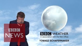 BBC News weatherman loses it live on-air but someh