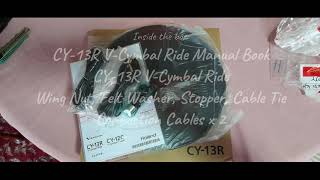 Video thumbnail for RM600 ROLAND CY-13R | UNBOXING and Quick Test by Hazlami Adnan by Hazlami Adnan