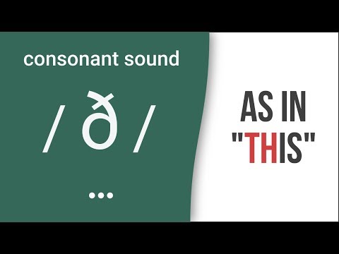 Th Consonants [ð]