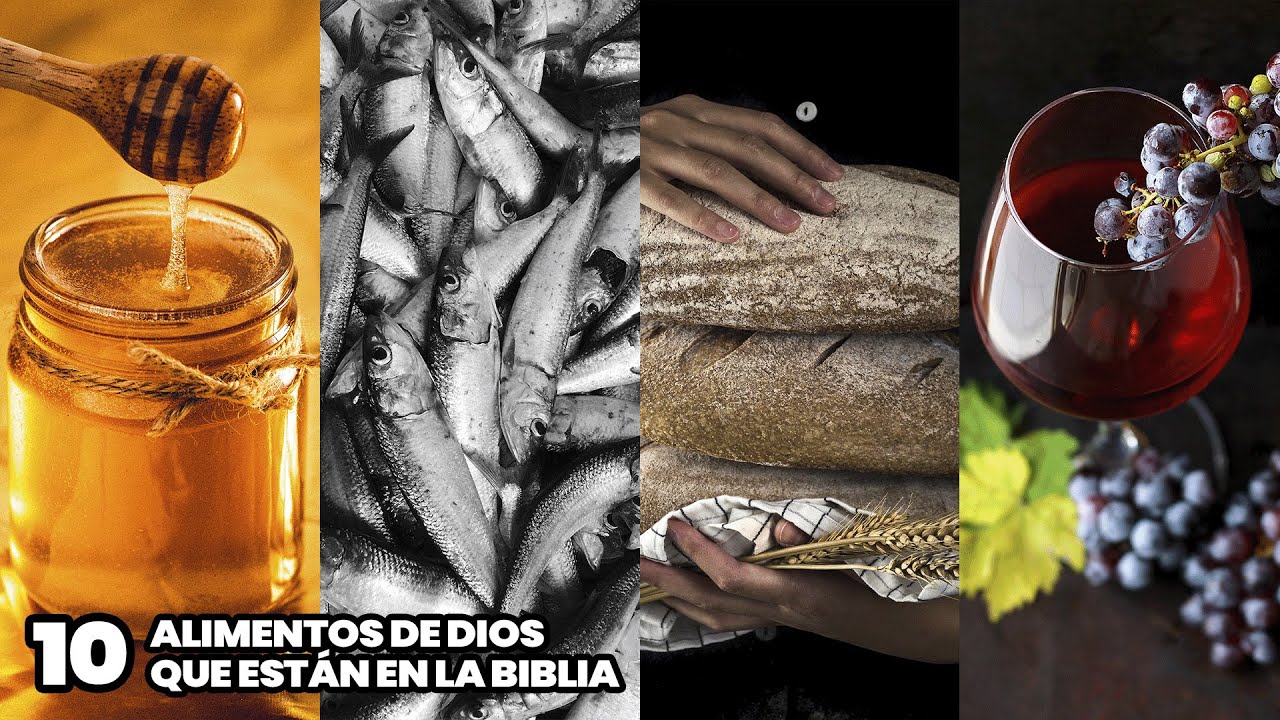 Los 10 Alimentos de Dios que están en la Biblia | Los Alimentos más Sagrados de la Biblia