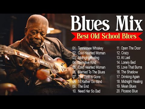 BLUES MIX  Lyric Album - Top Slow Blues Music Playlist - Best Whiskey Blues Songs of All Time