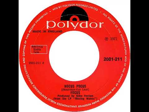 UK New Entry 1973 (14) Focus - Hocus Pocus