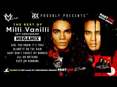 The Best of Milli Vanilli 35th Anniversary Megamix ★ Part One ★ Remix ★ 4K