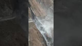 preview picture of video 'Landslide in kinnaur HP'